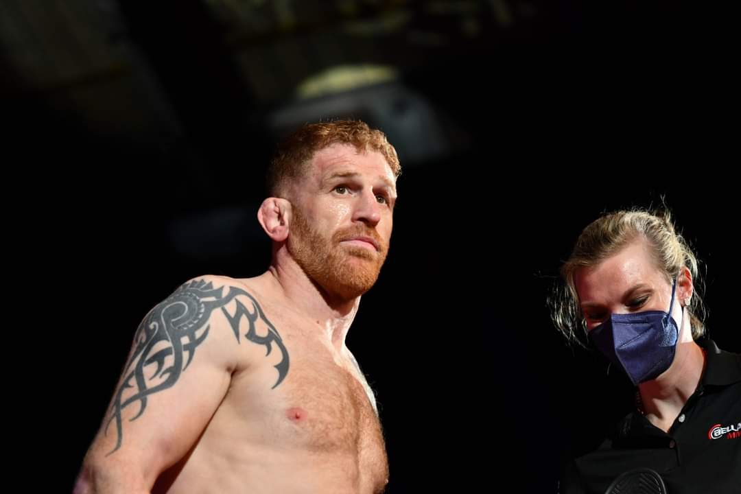 Andrew Fisher preparing to compete under the Bellator banner